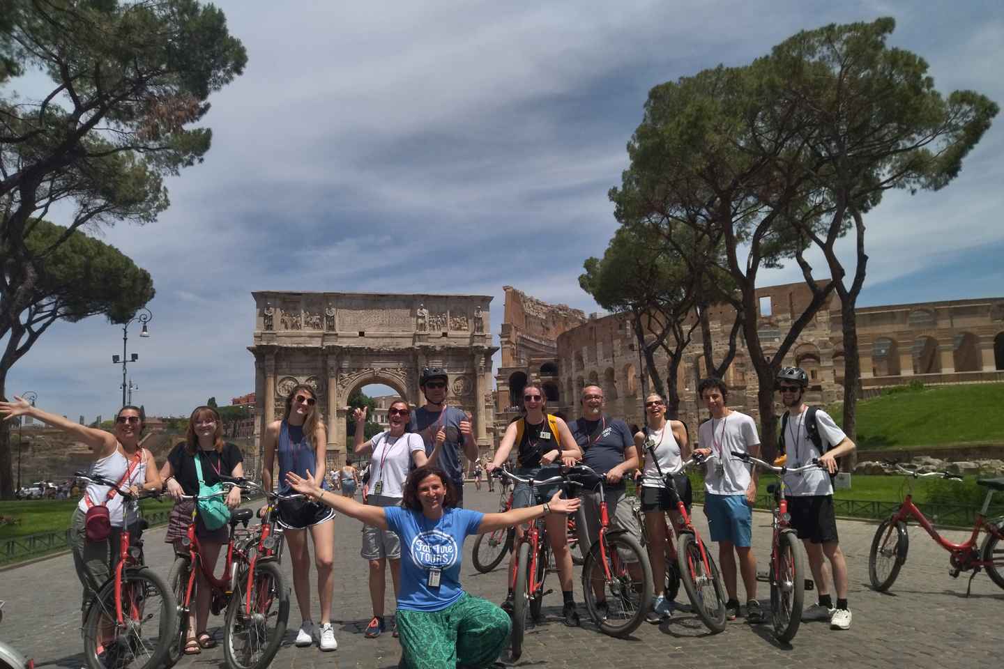 Tour in Bici di Notte a Roma