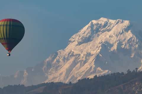 Pokhara: Hot Air Balloon in Pokhara