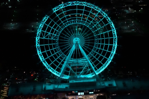 Orlando: themaparken bij nacht helikoptervluchtRit van 45 minuten (Disney-vuurwerk)