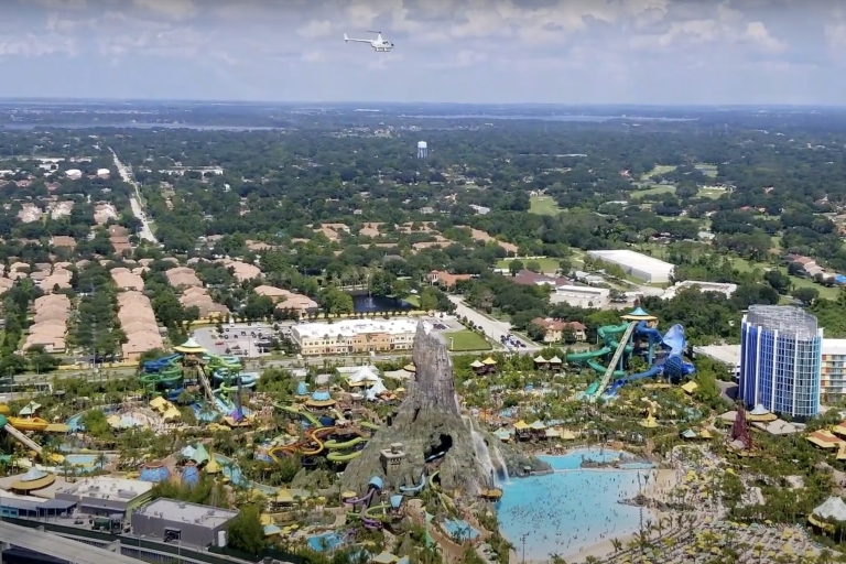 Orlando: Helikopterflug mit Erzählung über die Themenparks25-30 Minuten (Themenparks + Innenstadt)
