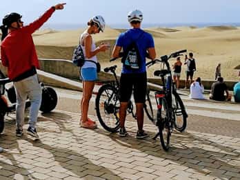 Maspalomas: Excursión en E-Bike al atardecer o por la mañana