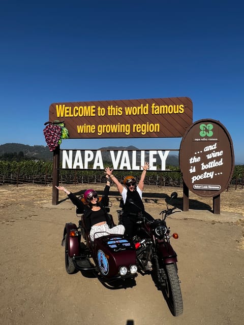 napa valley sidecar tour