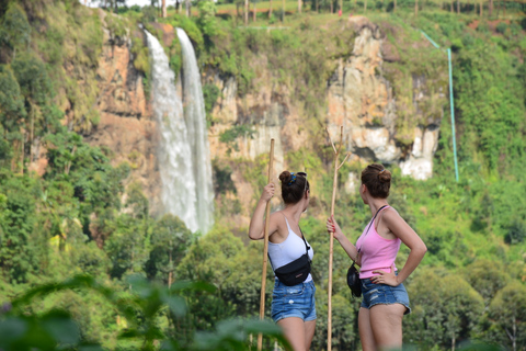 Caminhada nas Cataratas de Sipi e passeios pela comunidadeCaminhada de 1 dia nas Cataratas de Sipi: caminhada pelas cataratas e passeios pela comunidade