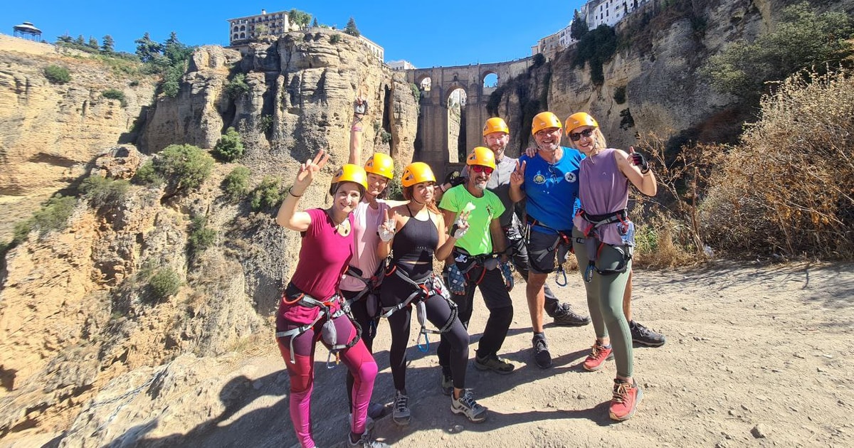 Ronda Via Ferrata Tajo Del Ronda Guided Climbing Getyourguide