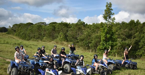 Kuranda: Quad Ride Bike and petting farm