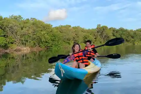 Excursion en kayak dans les mangroves de Holbox