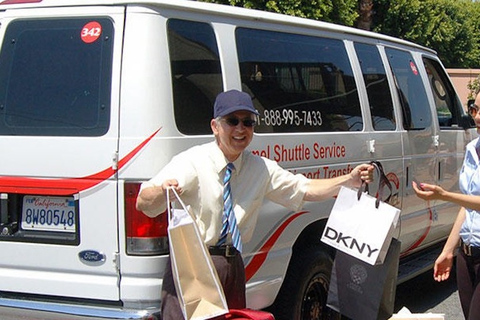 From Anaheim: Citadel Outlets Shopping Tour w/ Hotel Pickup VIP Shopper Package (LAX Airport Drop-off)