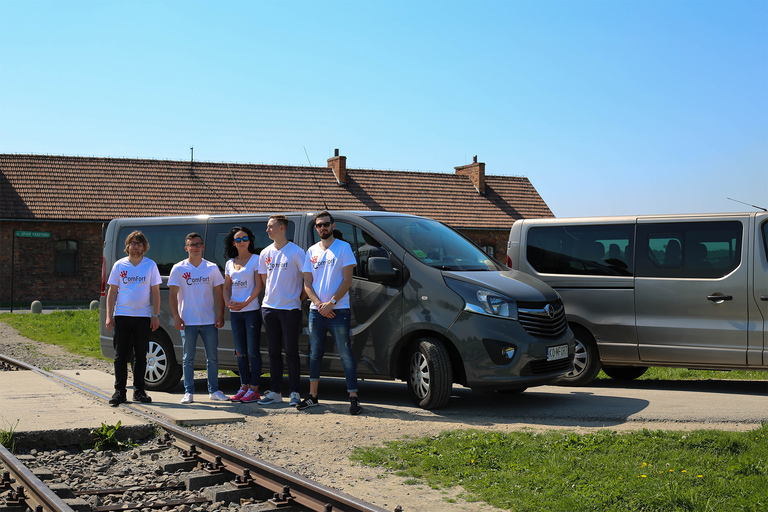 Au départ de Cracovie : Excursion d'une journée complète à Auschwitz-Birkenau avec transfert.Billet d'entrée et guide