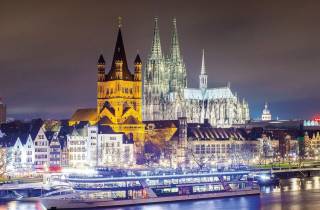 Köln: Winternachmittags-Schifffahrt auf dem Rhein