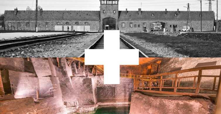 Krakova: Auschwitz-Birkenau ja suolakaivos Opastettu kierros