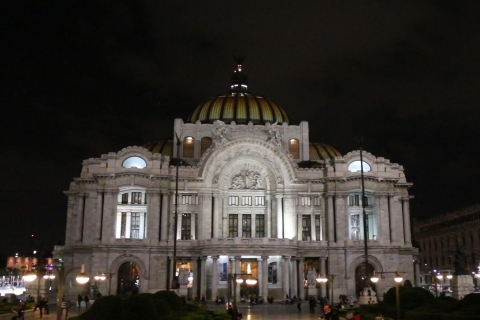 Meksyk: Nocna wycieczka autobusem piętrowymNocna wycieczka po Meksyku