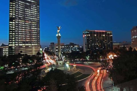 Ciudad de México: Visita nocturna en autobús de dos pisos