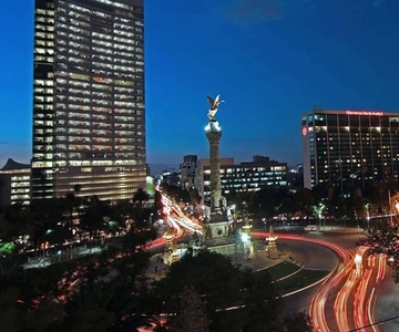 Mexico City: Night City Tour in a Double Decker Bus