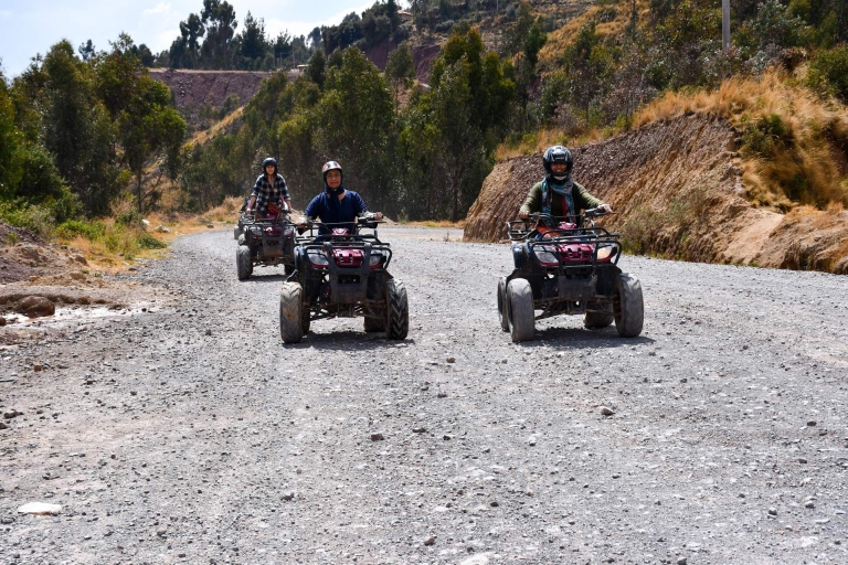 Z Cusco: Wycieczka quadami do siedziby bogówWspólna jazda: kierowca + pasażer na quadzie ATV