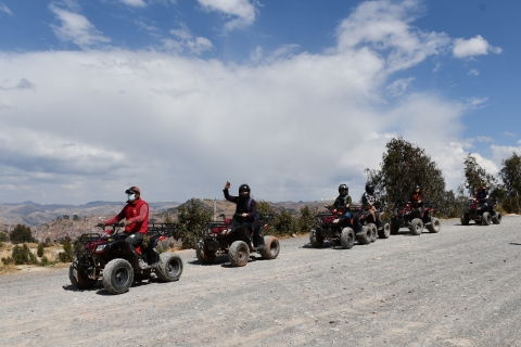 From Cusco: Abode of the Gods Quad Bike Tour Shared Ride: Driver + Passenger on ATV Quad Bike