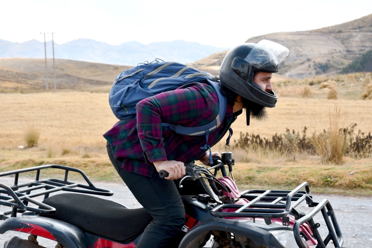 Von Cusco aus: Abode of the Gods Quad Bike TourEinzelfahrer auf ATV-Quadbike