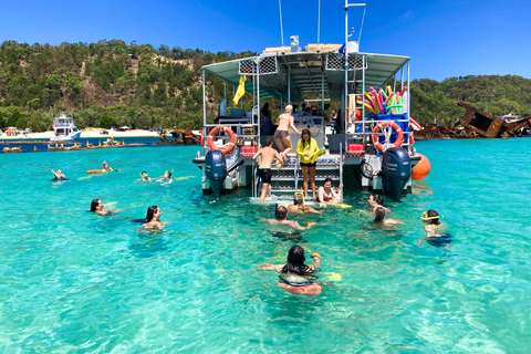 Moreton Island: Crociera di un giorno con i delfini e i relitti di TangaloomaCrociera senza prelievo