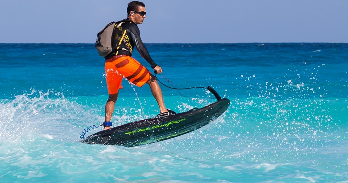 Mallorca Private Electric Hydrofoil Surfing Lesson GetYourGuide