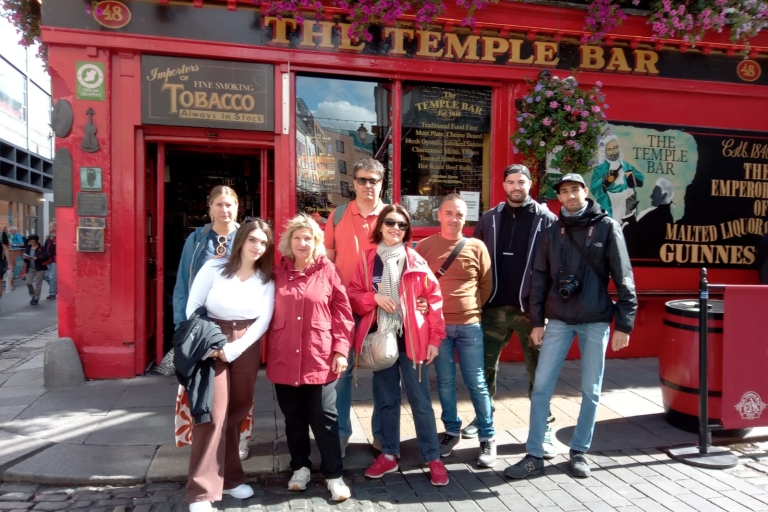Dublin Highlights: visite à pied de 3 heures en italien