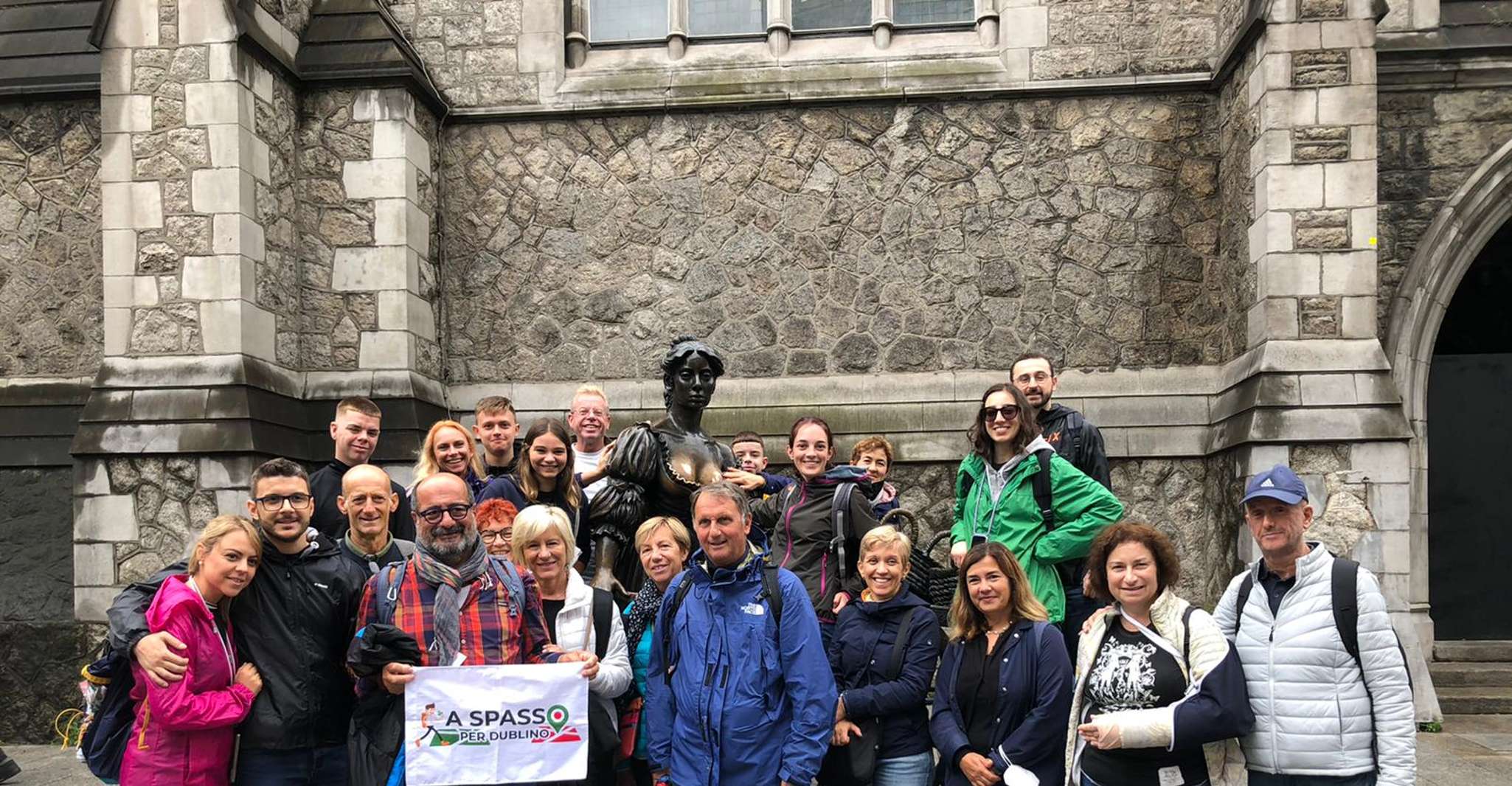 Dublin Highlights: 2.45-Hour Walking Tour in Italian