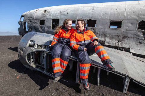 Från Reykjavik: Sydkusten, flygplansvrak och ATV-tur till stranden