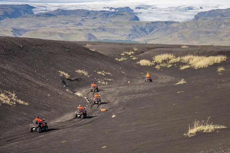 Vanuit Reykjavik: ATV-tour zuidkust, vliegtuigwrak en strand