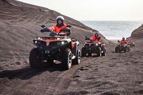 Vanuit Reykjavik: ATV-tour zuidkust, vliegtuigwrak en strand