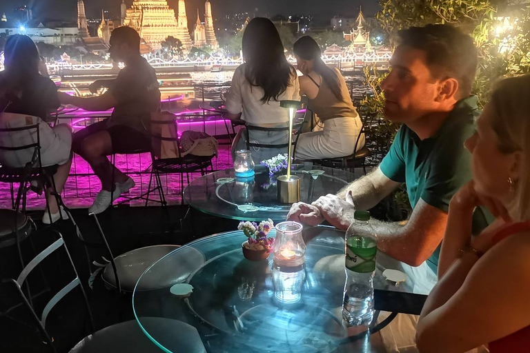 Bangkok : Visite nocturne en Tuk Tuk avec dégustation de nourriture dans la vieille ville