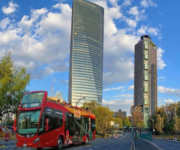 Mexico City: ogled mesta Hop-on Hop-off z 1-dnevno vstopnico Turibus