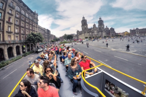Mexiko-Stadt: Hop-on Hop-off Stadtrundfahrt mit dem Turibus