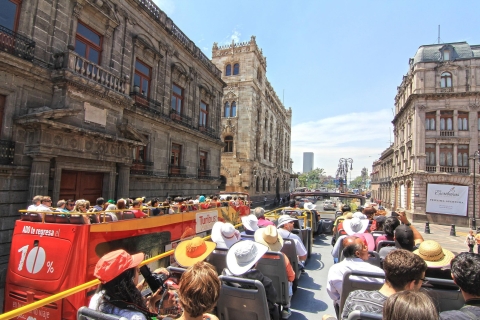 Mexiko-Stadt: Hop-on Hop-off Stadtrundfahrt mit dem TuribusCoyoacan (Süd) Rundkurs