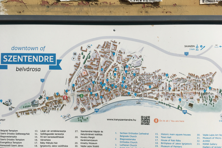 From Budapest: Szentendre Private Guided Tour by Car