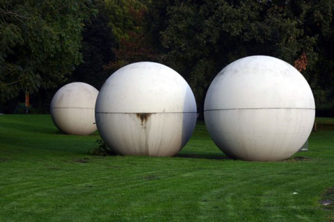 Münster : Visite guidée privée des sculptures en pousse-pousse