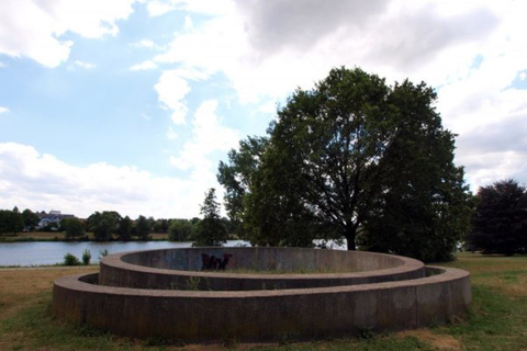 Münster: privé begeleide sculpturentour op een riksjaMünster: Private Guided Sculpture Tour op een riksja