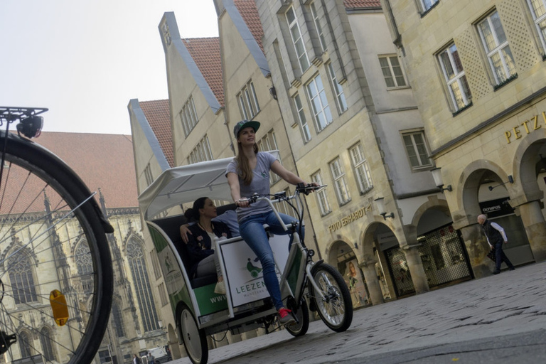 Münster: Rickshaw-tur med ölprovningMünster: Ölprovning Rickshaw Tour