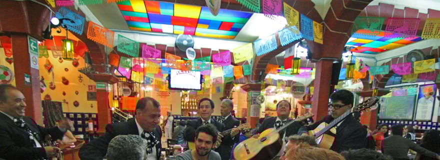 Mexico : Bars mexicains traditionnels du centre historique