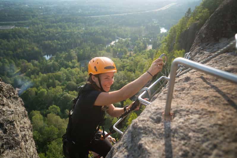 Tyroparc Via Ferrata Guided Tour and Zipline Combo Ticket GetYourGuide
