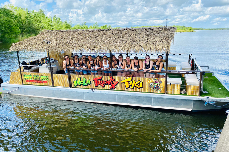 New Orleans: BYOB Tiki Boat Bayou Party und Wildlife Tour