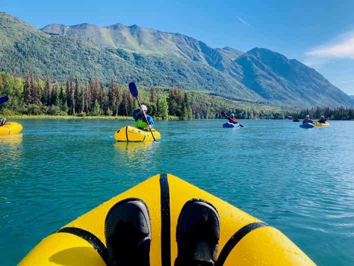 Packrafting Kenai River Cooper Landing Abreise GetYourGuide