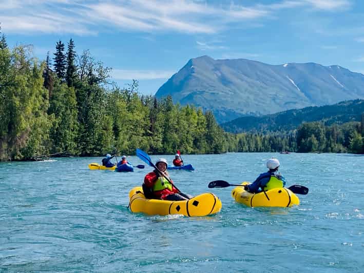 Packrafting Kenai River Cooper Landing Abreise GetYourGuide