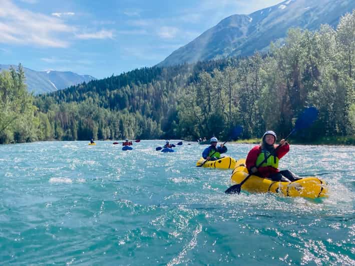 Packrafting Kenai River Cooper Landing Abreise GetYourGuide