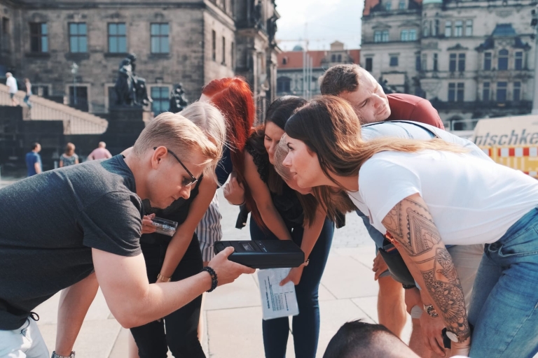 Dresden: Altstadt Erkundungsspiel im Freien mit Überraschung
