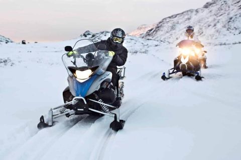 Seward: Kenai Fjords 2-Day Snowmobile and Snowshoe Trip