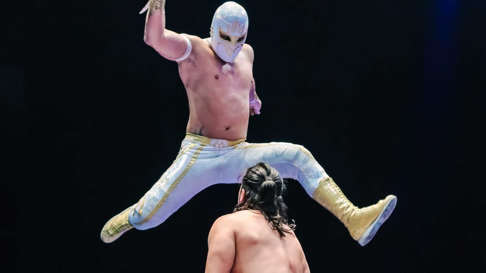 Mexico City: Wrestling show access & Double Decker Bus Tour