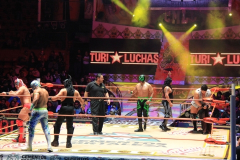 Mexico City: Wrestling show access & Double Decker Bus Tour Mexico City Amazing Mexican Wrestling Show