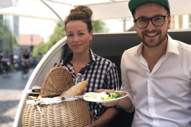 Münster: Prywatna wycieczka piknikowa po mieście rikszą