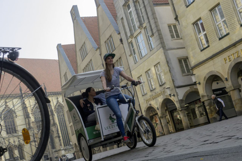 Münster: Private Guided Rickshaw City Tour1 Hour - Rickshaw City Tour