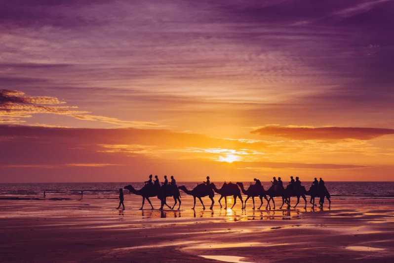 From Agadir: Sunset Camel Ride w/ Transfers, Optional Dinner