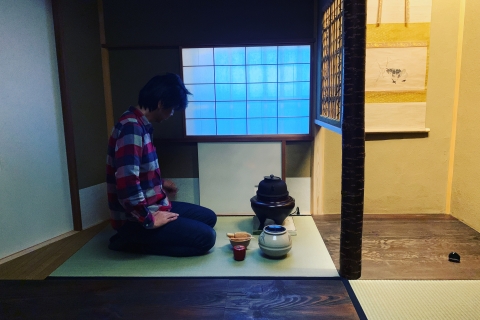 Kyoto: cérémonie du thé traditionnelle et confection du thé matchaCérémonie de thé privée