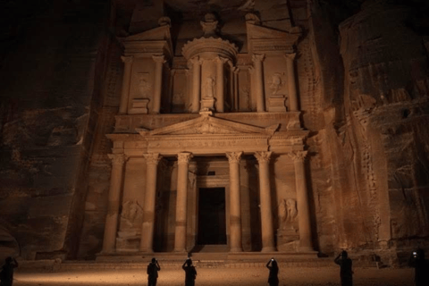 Amman: Wadi Rum Private Transfer, Jeep Tour, Dinner & Stay Amman:-Private Tour, 1 Day 1 Night, Petra, Wadi Rum, Return